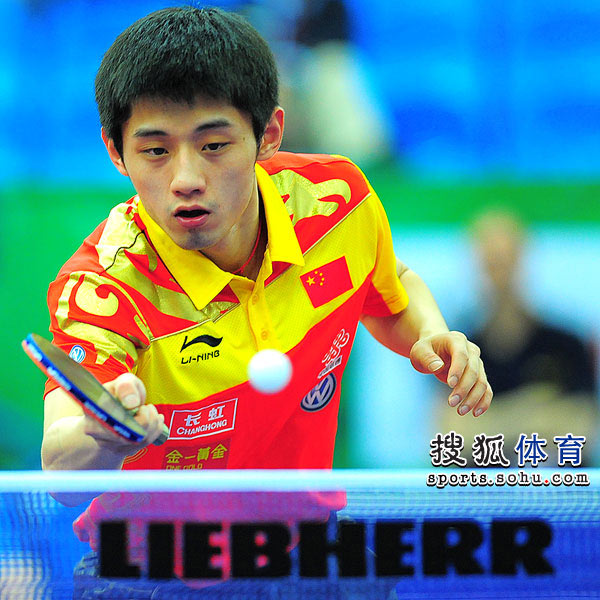 韩国队完胜波兰队，张继科统治全场